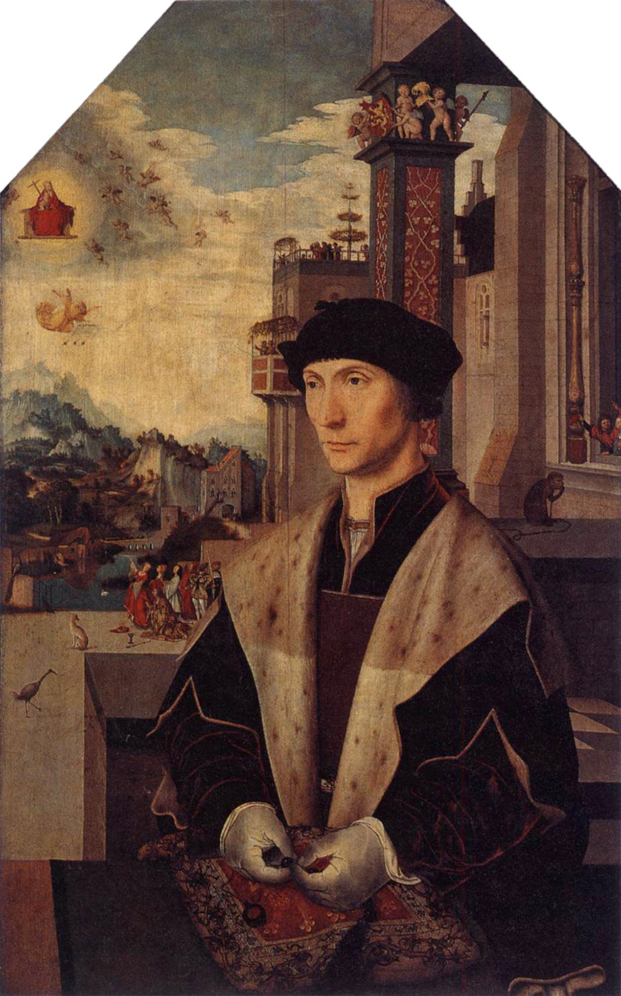portrait of abel van den colster
